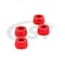 Energy Suspension Black Polyurethane Includes Four Halves For Half Bushing Style For Large Race Hourglass 9.8143G - alternate 3